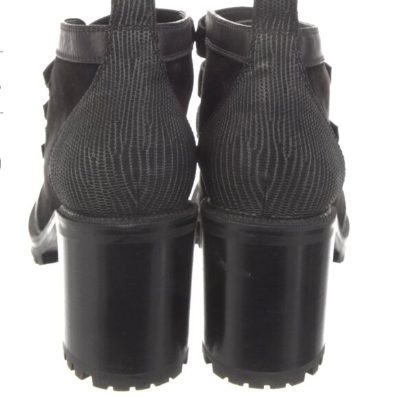 Louboutin lug sole boots - Picture 4 of 5